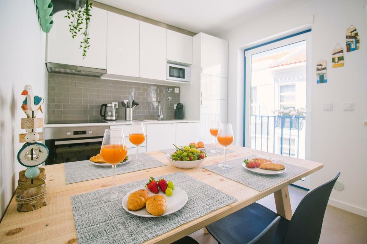 Top Floor Beach Apartment By Silver Prop Nazare Exterior photo