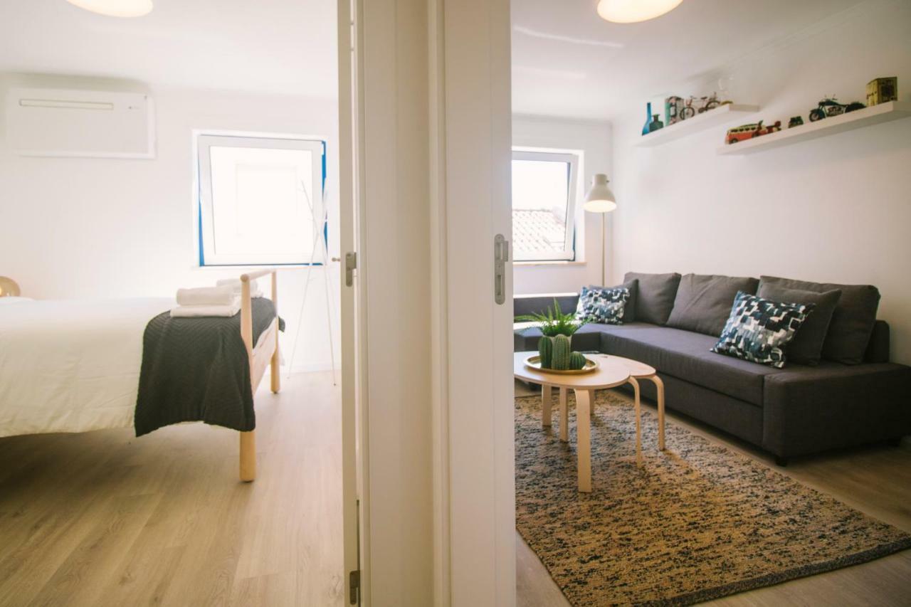 Top Floor Beach Apartment By Silver Prop Nazare Exterior photo